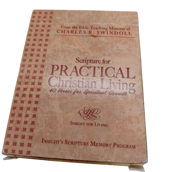 Practical Christian Living-Christian Bible quiz cards Chuck Swindoll - Picture 1 of 4